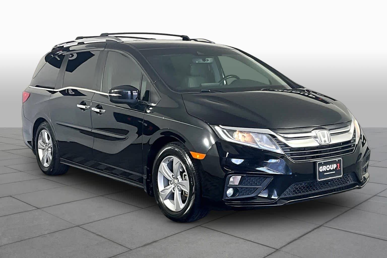 Used 2019 Crystal Black Pearl Honda EX-L w/Navi/RES image 3