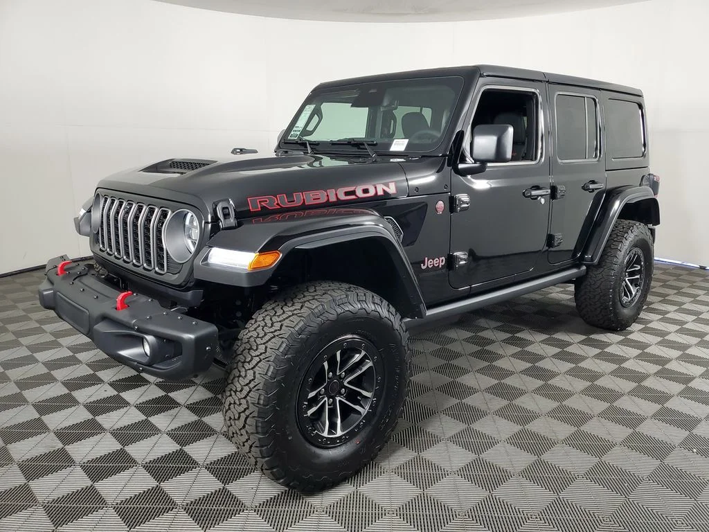 New 2026 Black Clear-Coat Exterior Paint Jeep Rubicon X image 8