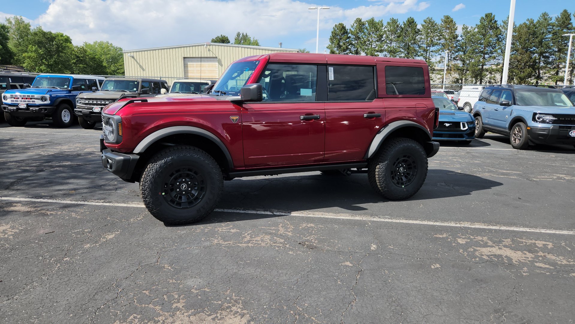 New 2026 Ruby Red Metallic Tinted Clearcoat Ford Badlands image 3