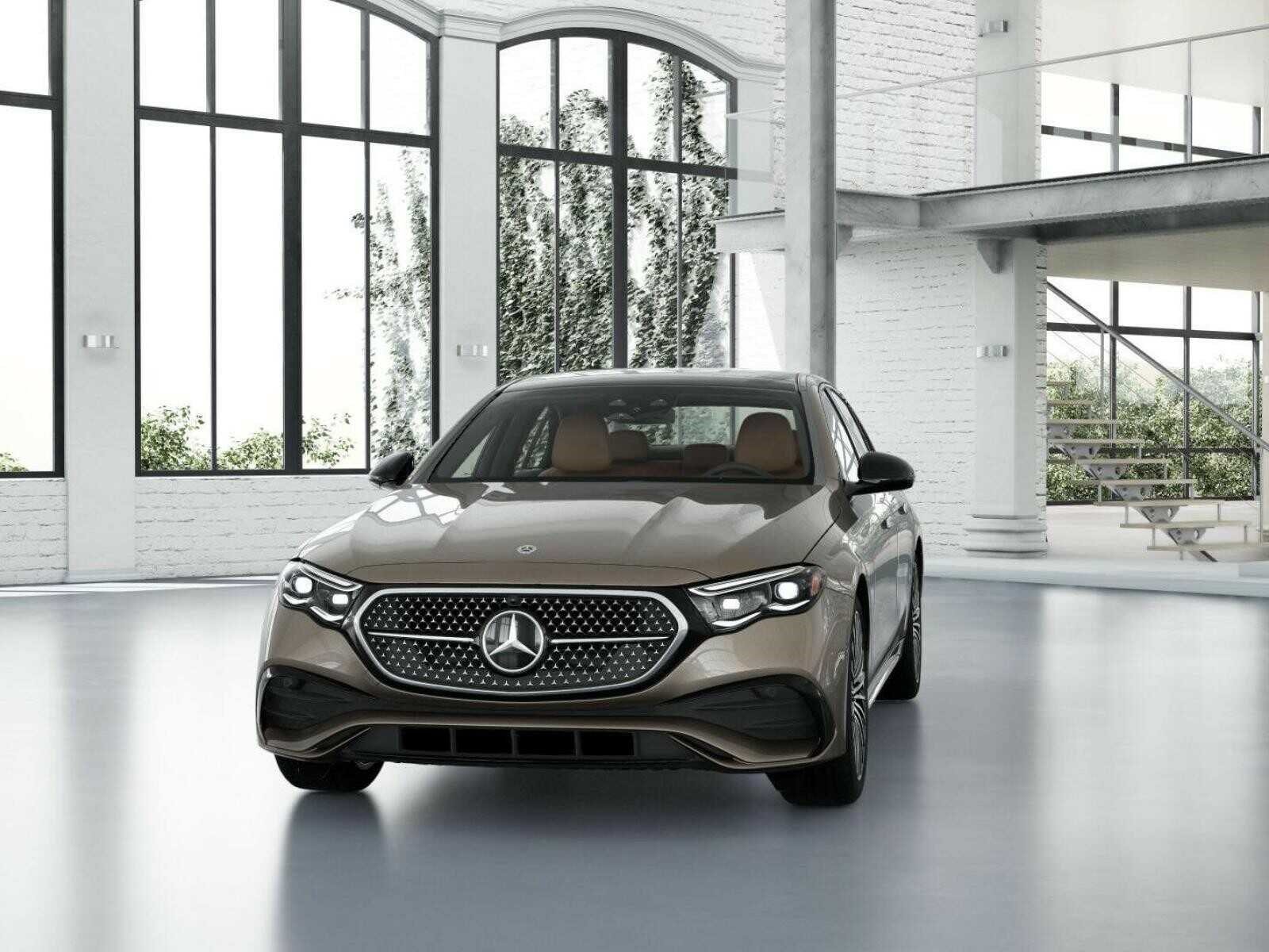 New 2026 Sonoran Brown Metallic Mercedes-Benz E 350 4D Sedan image 43
