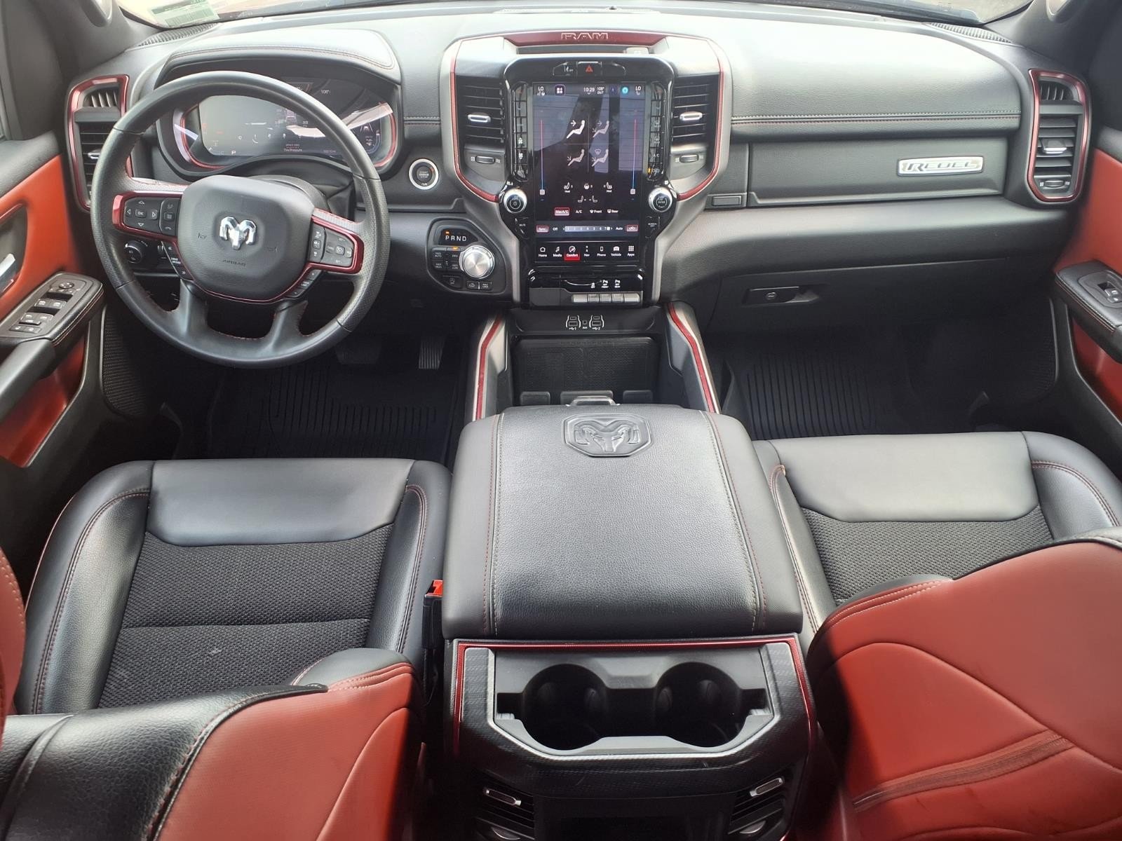 2025 Ram 1500 Rebel Red at Robbins Nissan