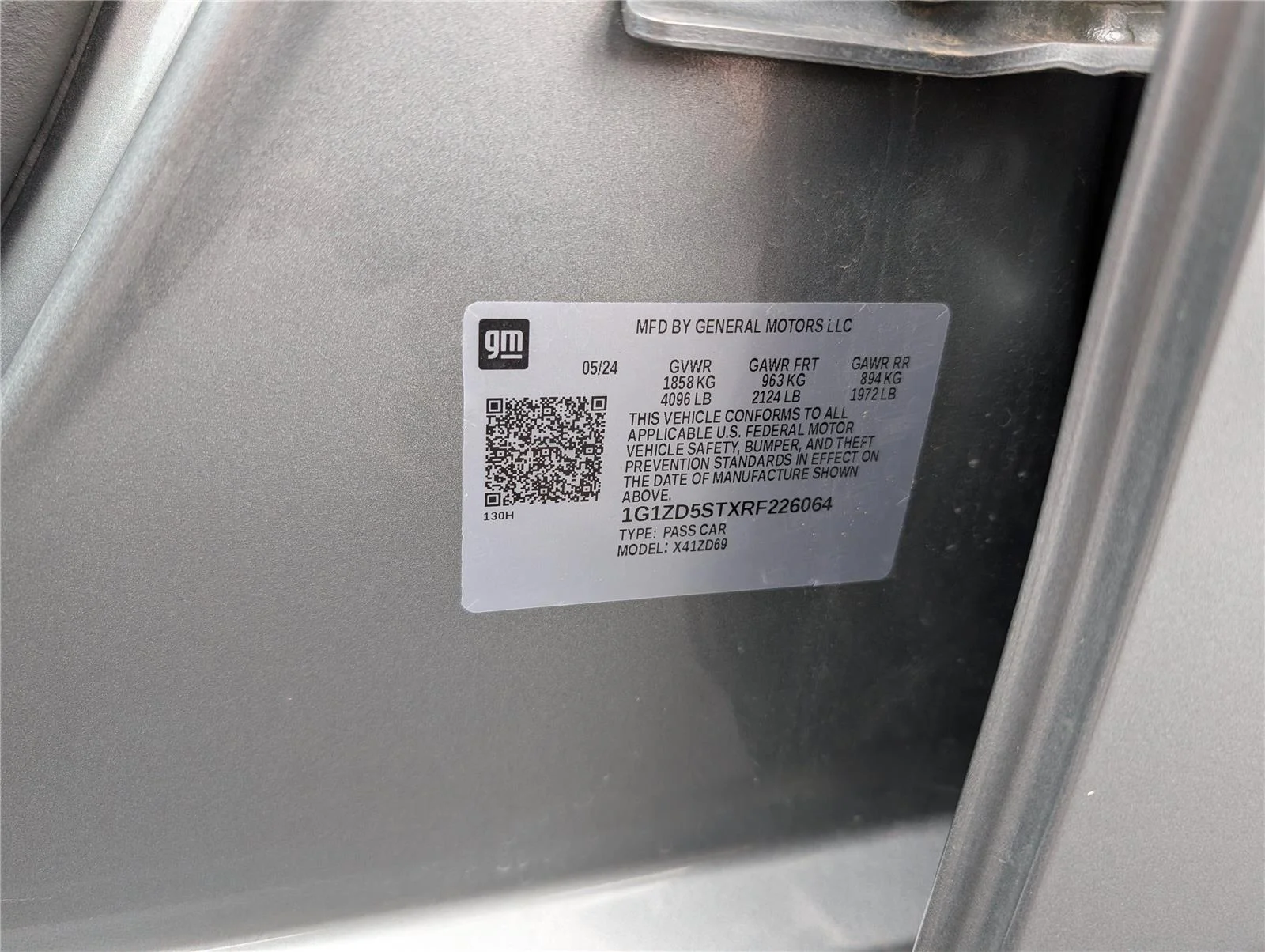 Used 2024 Sterling Gray Metallic Chevrolet 1LT image 11