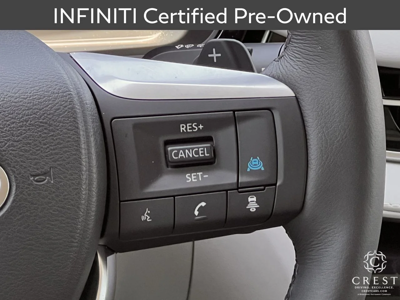Certified Used 2027 Radiant White INFINITI LUXE image 14