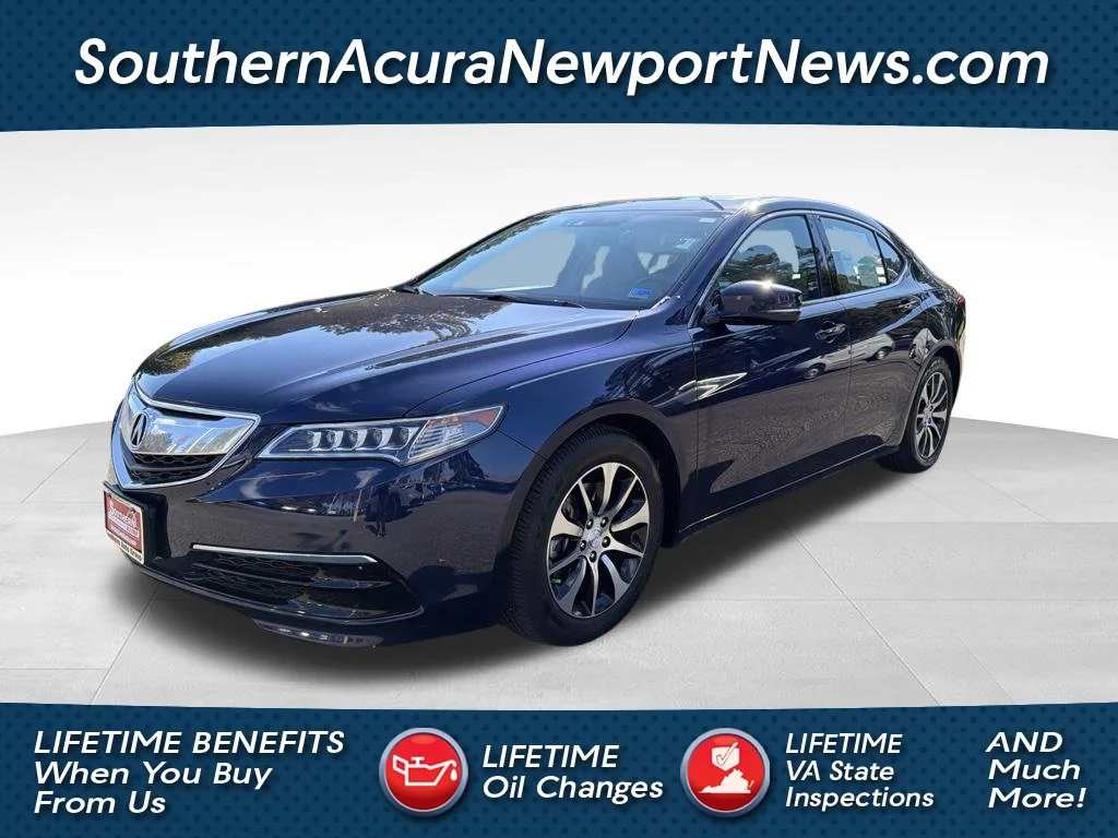 Used 2016 Blue Acura Tech image 1