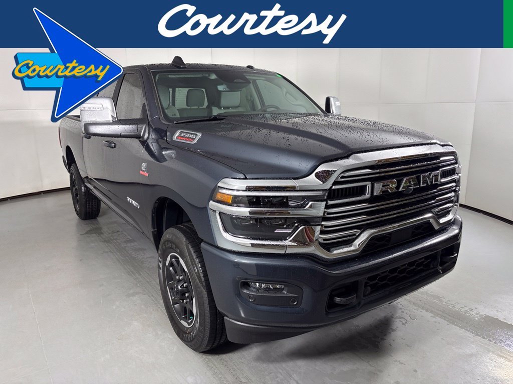 New 2027 Forged Blue Metallic Exterior Paint RAM Laramie image 1