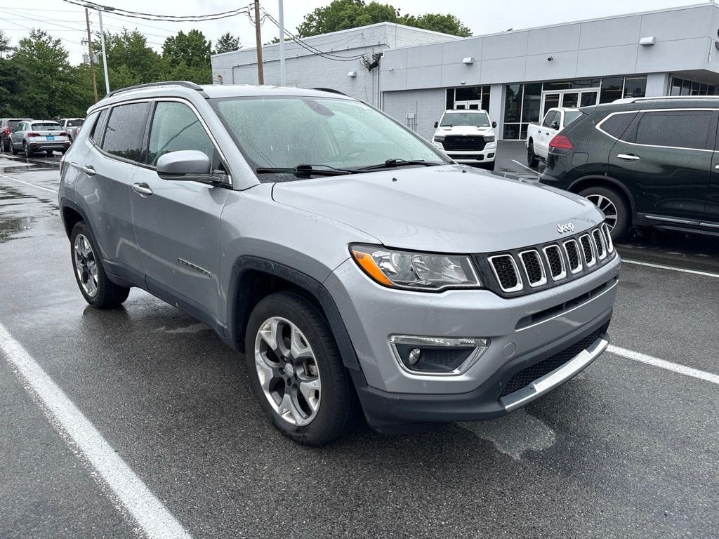Used 2020 Silver Jeep Limited image 1