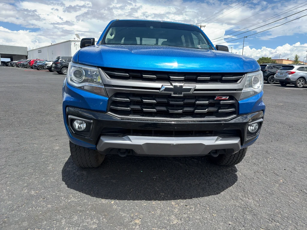 Used 2022 Bright Blue Metallic Chevrolet 4WD Z71 image 2