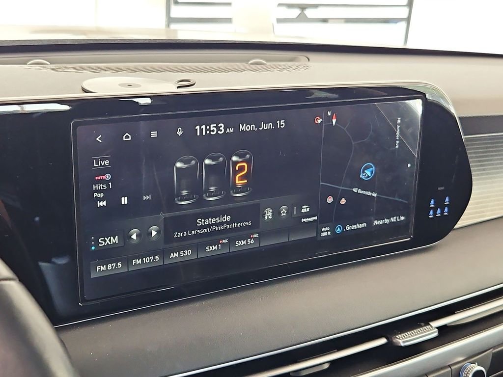 Used 2023 Abyss Black Pearl Hyundai Limited image 17