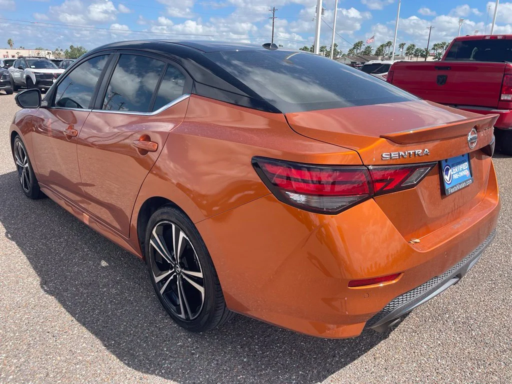 Certified Used 2021 Orange Nissan SR image 5