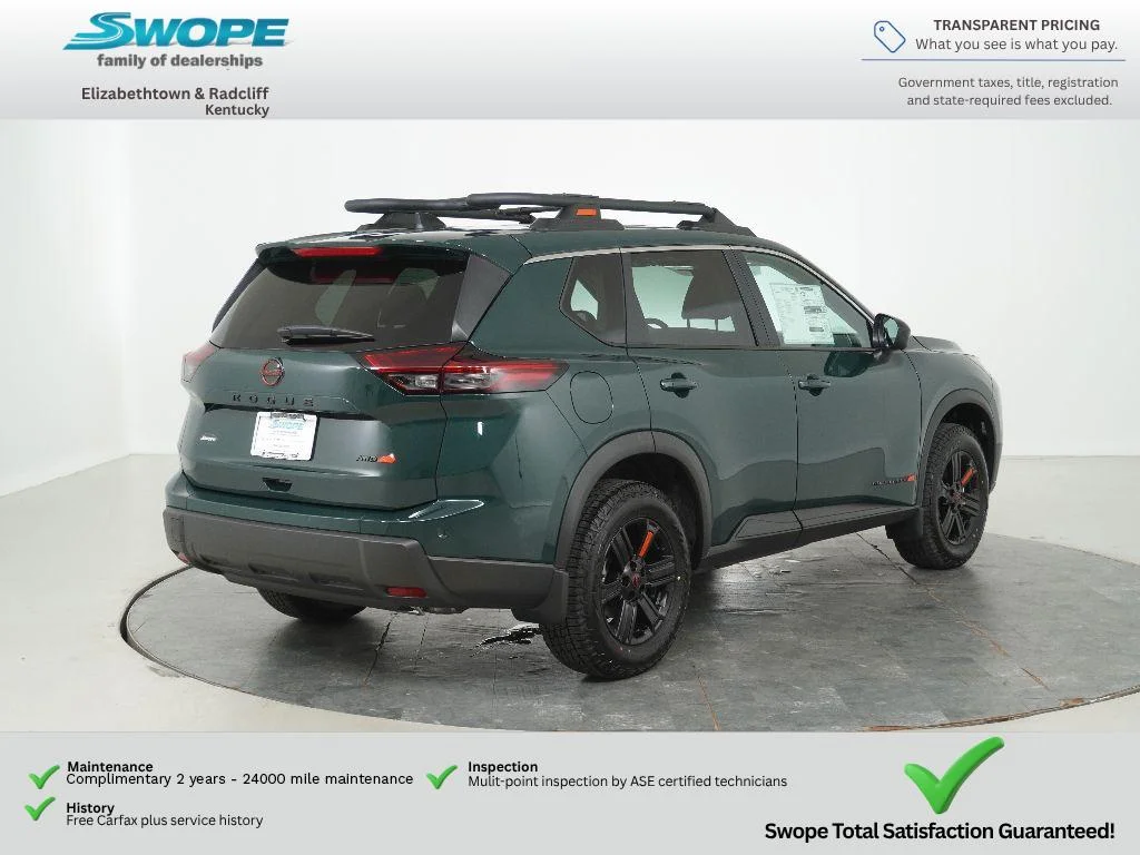 New 2026 Obsidian Green Nissan Rock Creek image 4