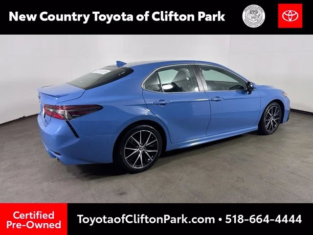 Certified Used 2024 Blue Toyota SE image 7
