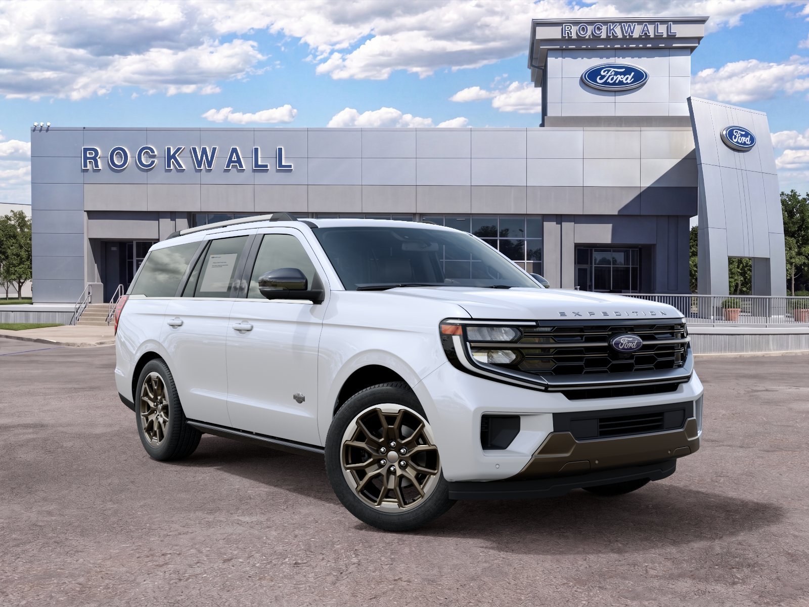 New 2027 Star White Metallic Tri-Coat Ford King Ranch® image 4
