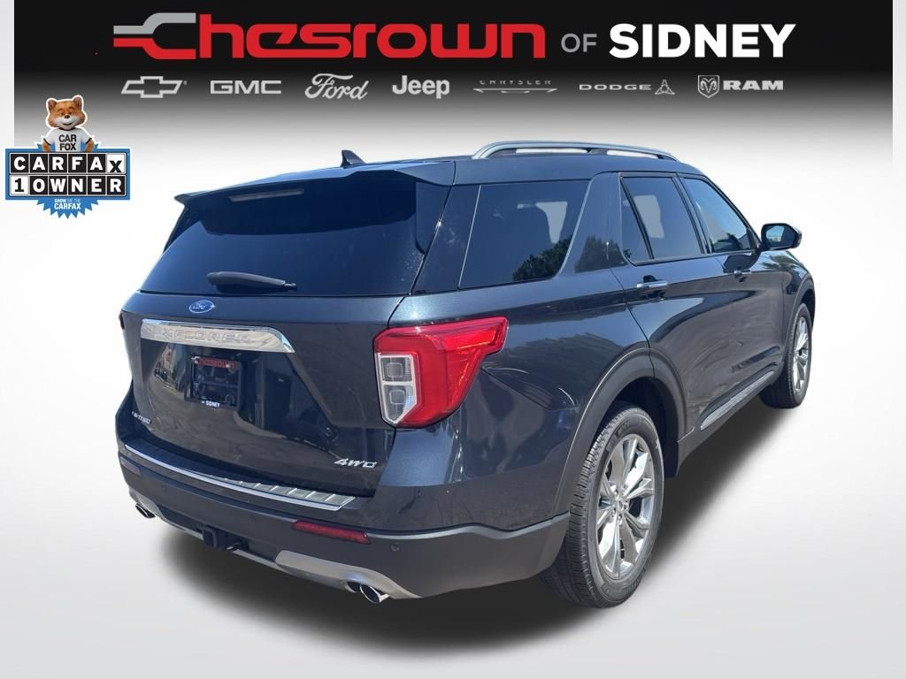 Used 2023 Blue Metallic Ford Limited image 5