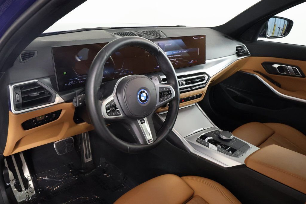 Certified Used 2023 Blue Metallic BMW 330e iPerformance image 7