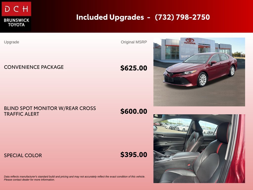 Used 2018 Red Toyota LE image 6
