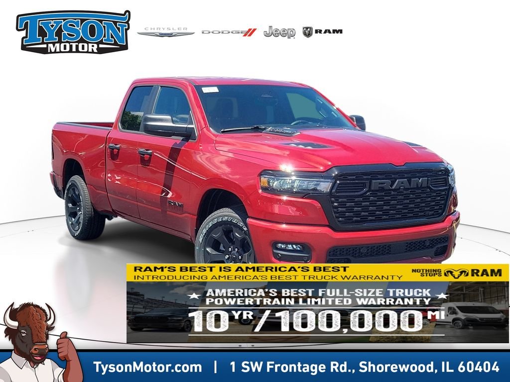 New 2026 Molten Red Pearlcoat RAM Express image 1