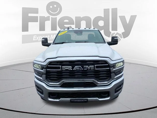 New 2026 Bright White Clear-Coat Exterior Paint RAM Tradesman image 2
