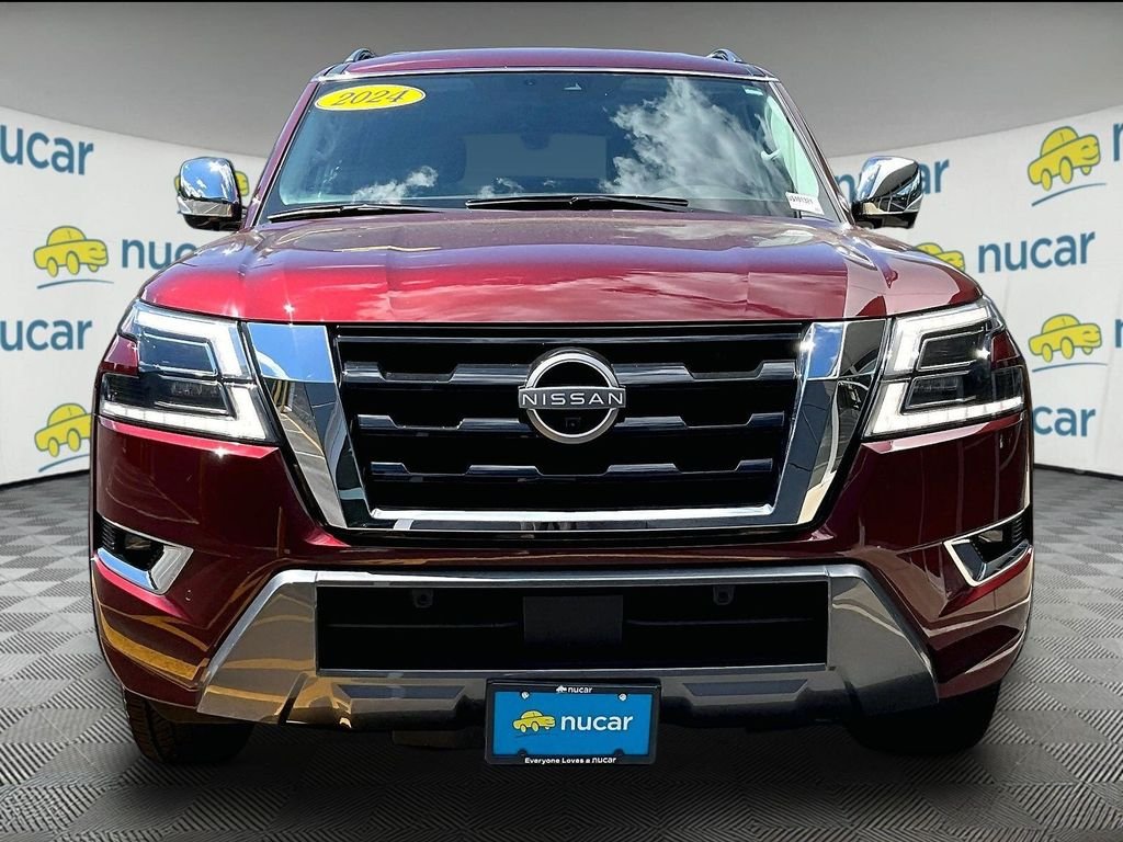 Used 2024 Red Nissan Platinum image 2