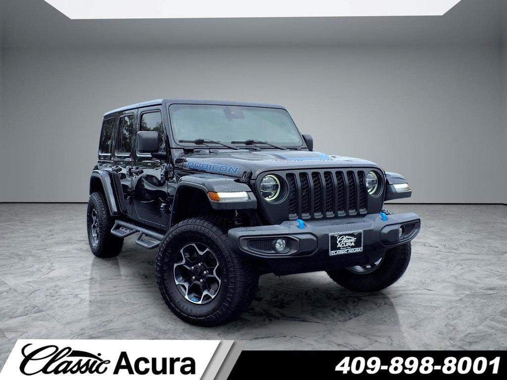 Used 2021 Black Clearcoat Jeep Unlimited Rubicon 4x4 image 1