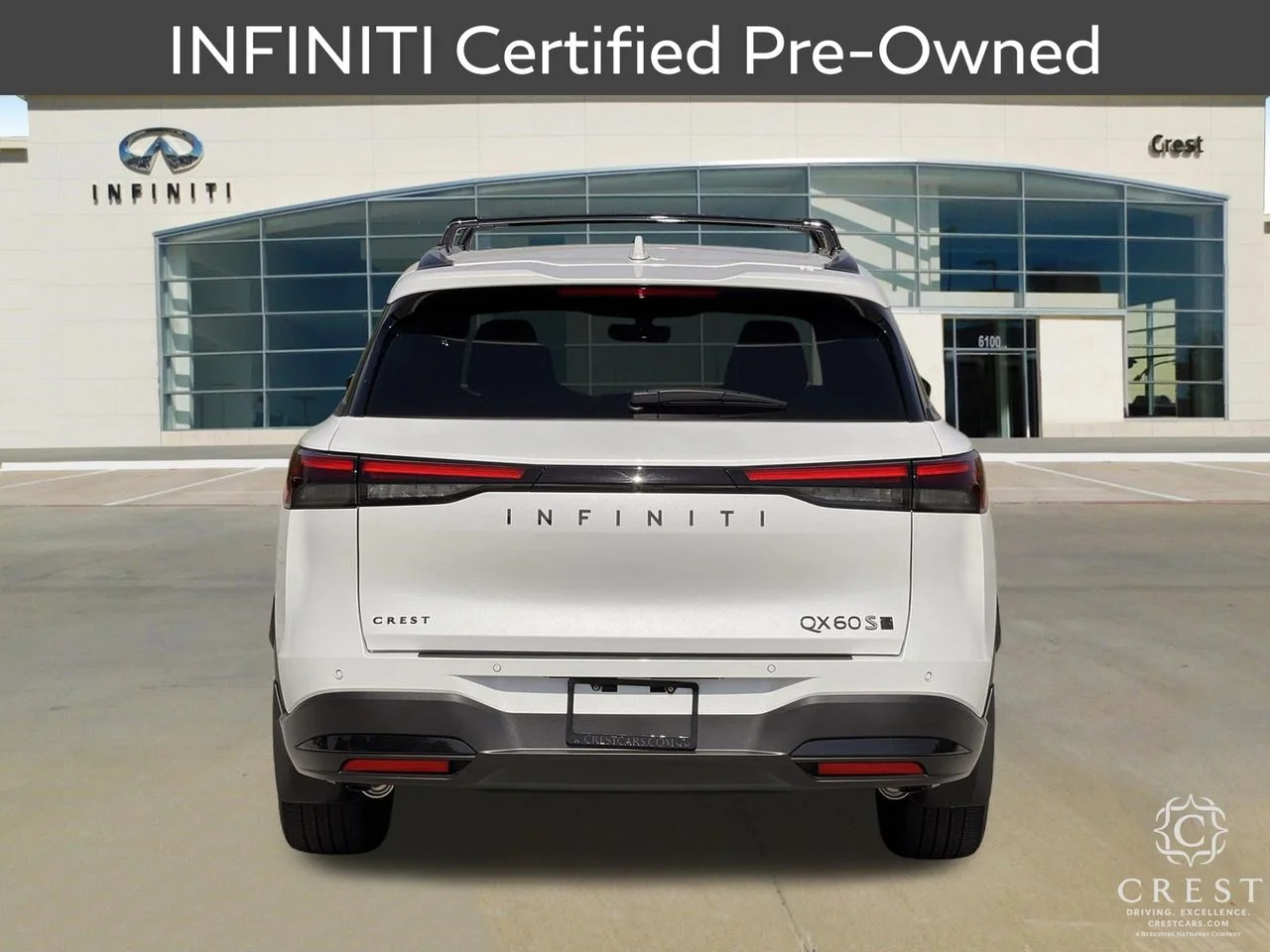 Certified Used 2026 Radiant White INFINITI SPORT image 4