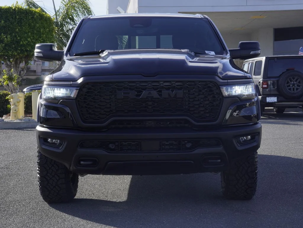 New 2026 Diamond Black Crystal Pearl-Coat Exterior Paint RAM Rebel image 8