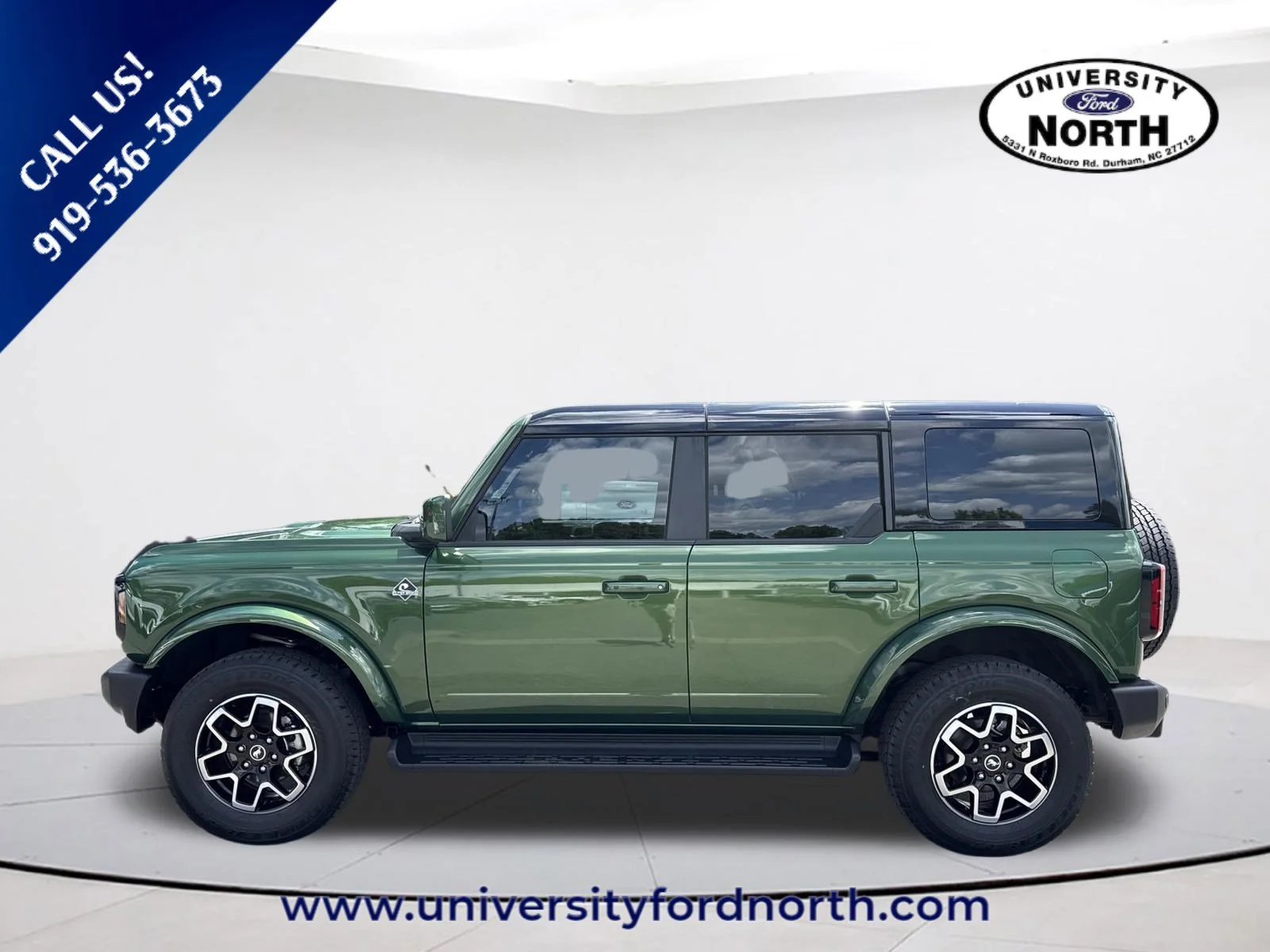 Used 2025 Green Metallic Ford Outer Banks image 4