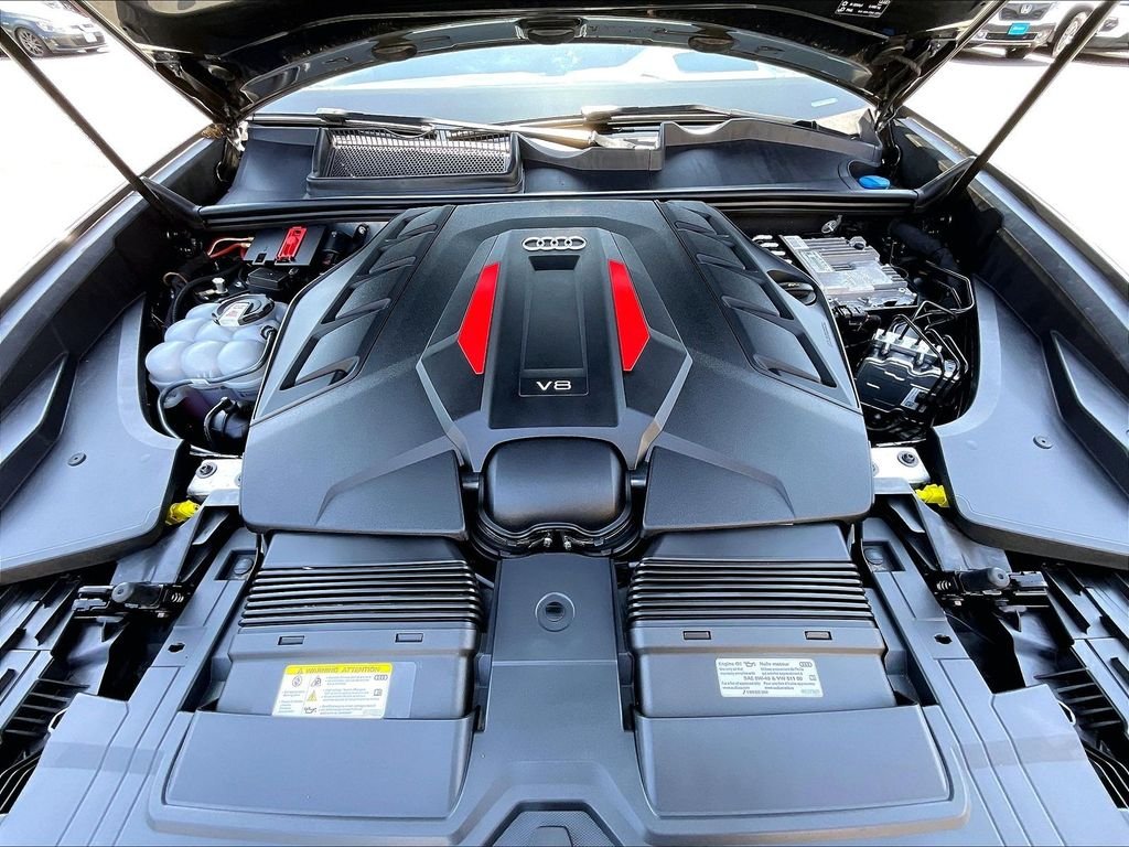 Used 2022 Gray Audi 4.0T Prestige image 30