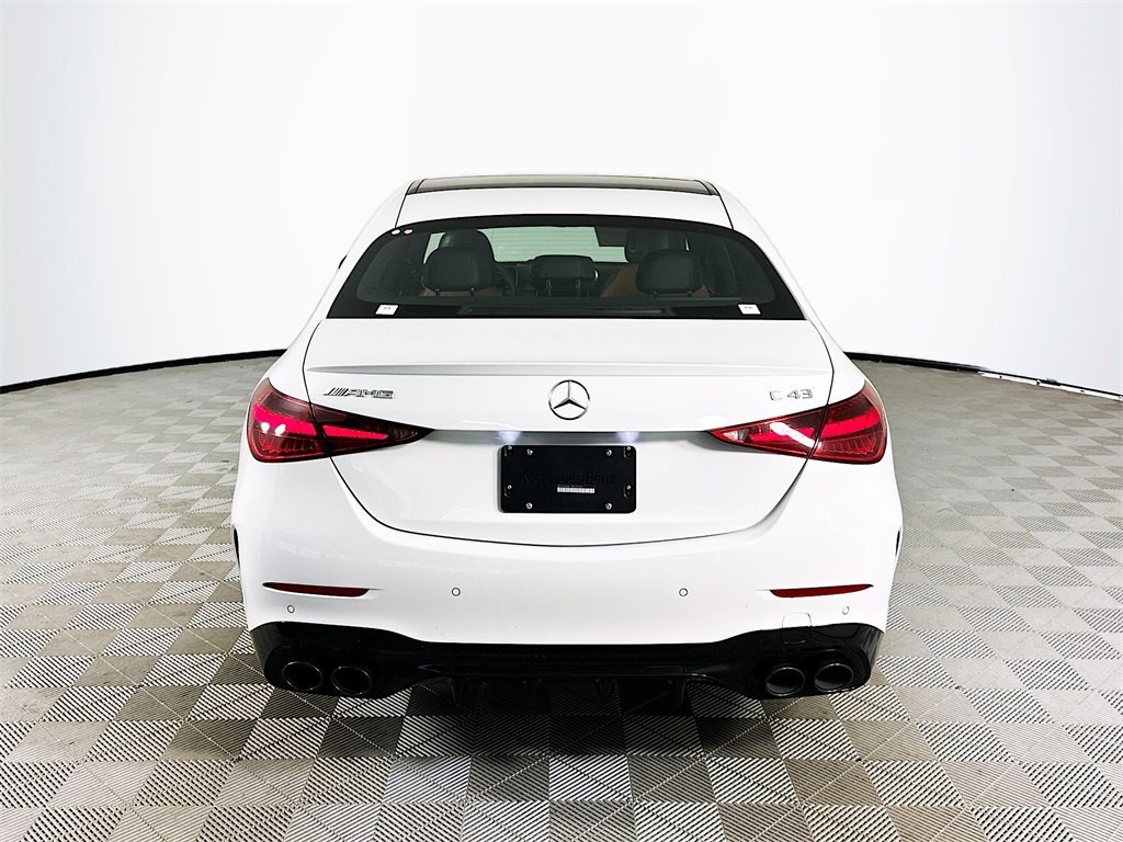 New 2026 Polar White Mercedes-Benz C 43 AMG® image 40