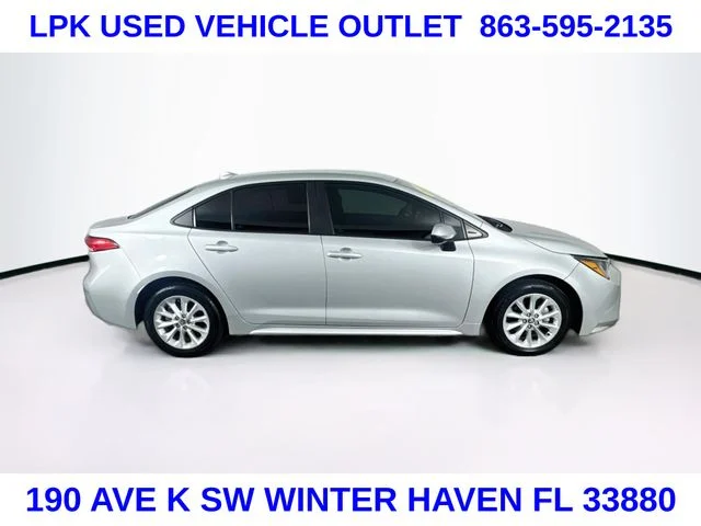 Certified Used 2022 Silver Toyota LE image 8
