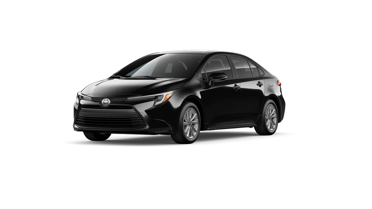 New 2026 Midnight Black Metallic Toyota Hybrid XLE image 9