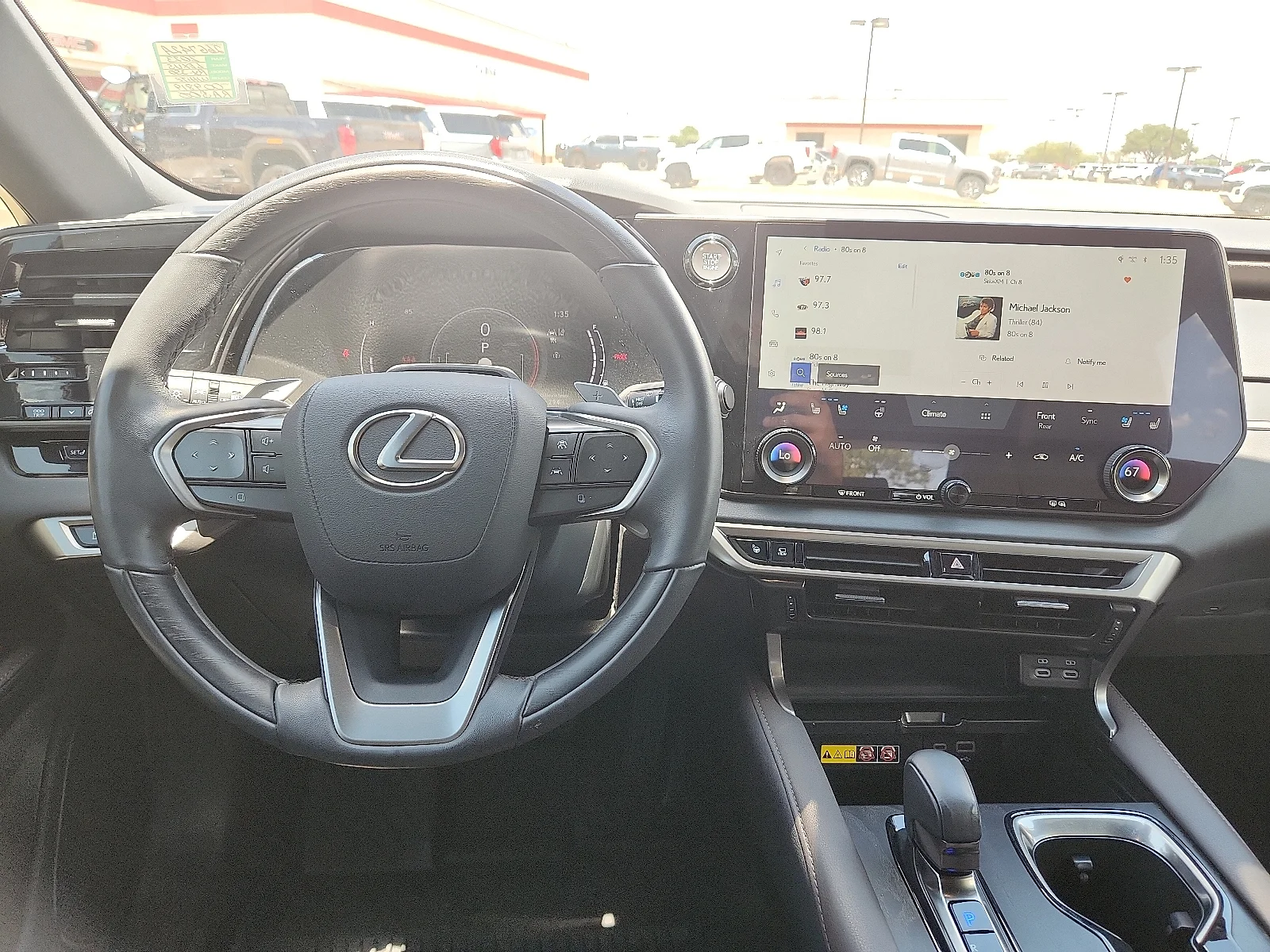 Used 2023 White Lexus 350 Luxury image 11