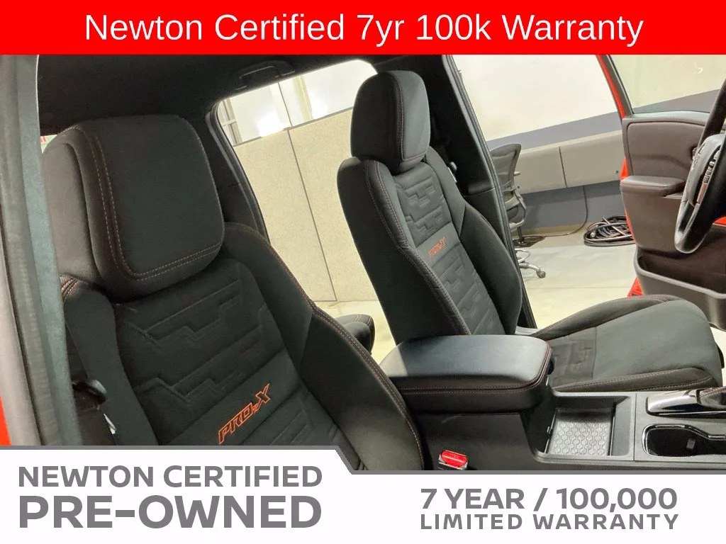Certified Used 2025 Afterburn Orange Nissan PRO-X image 18