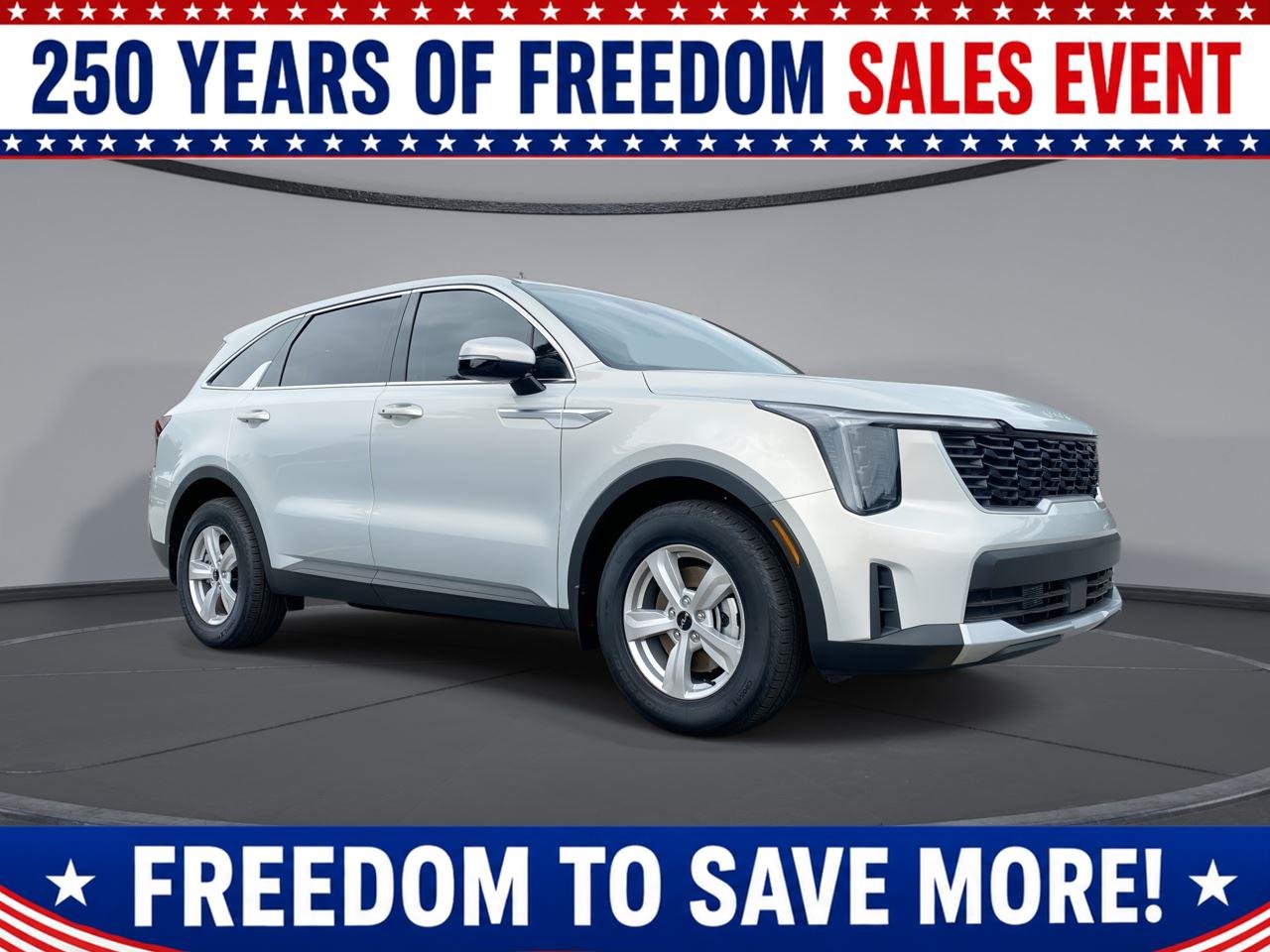 New 2026 Ivory Silver Kia LX image 1