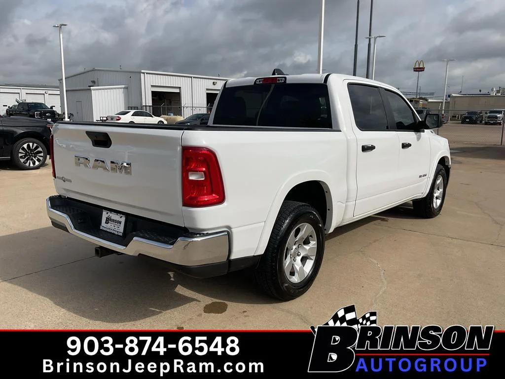 Used 2025 Bright White Clearcoat Ram Lone Star image 7