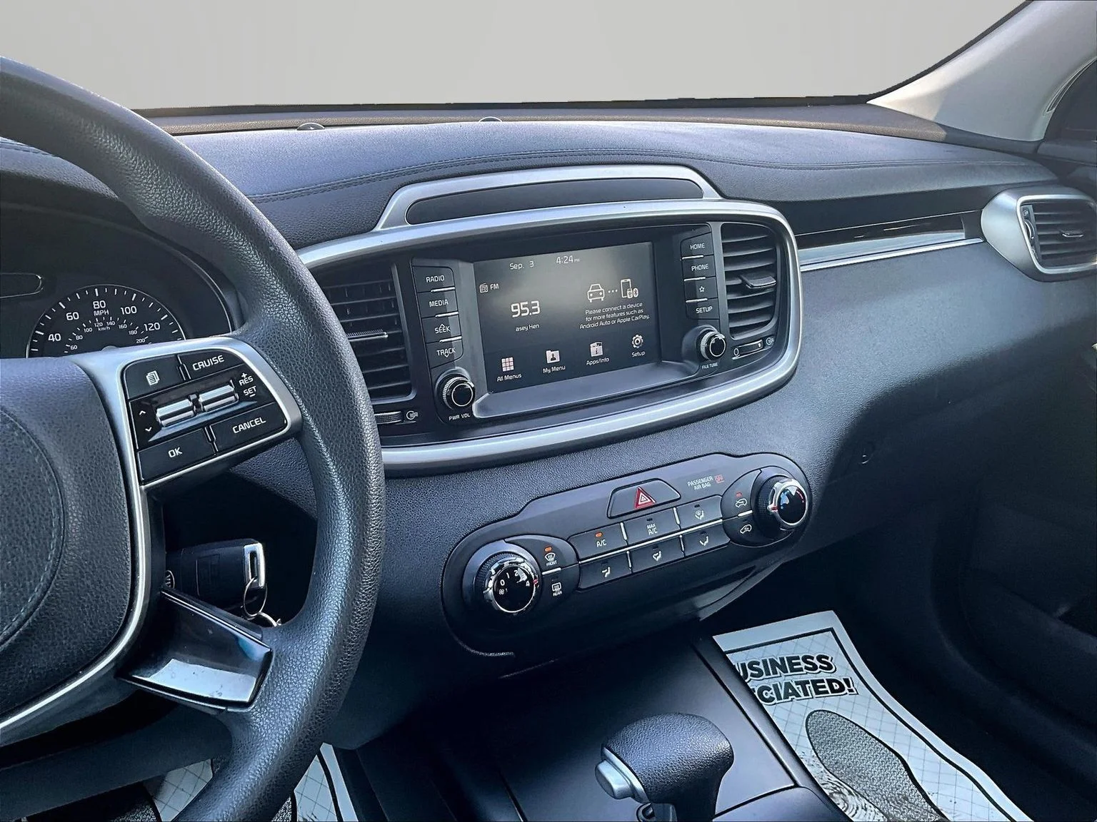Used 2020 Black Kia LX image 7