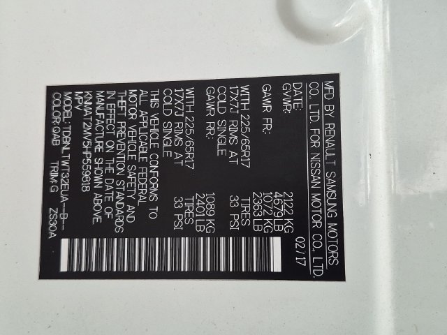 Used 2017 White Nissan SV image 35