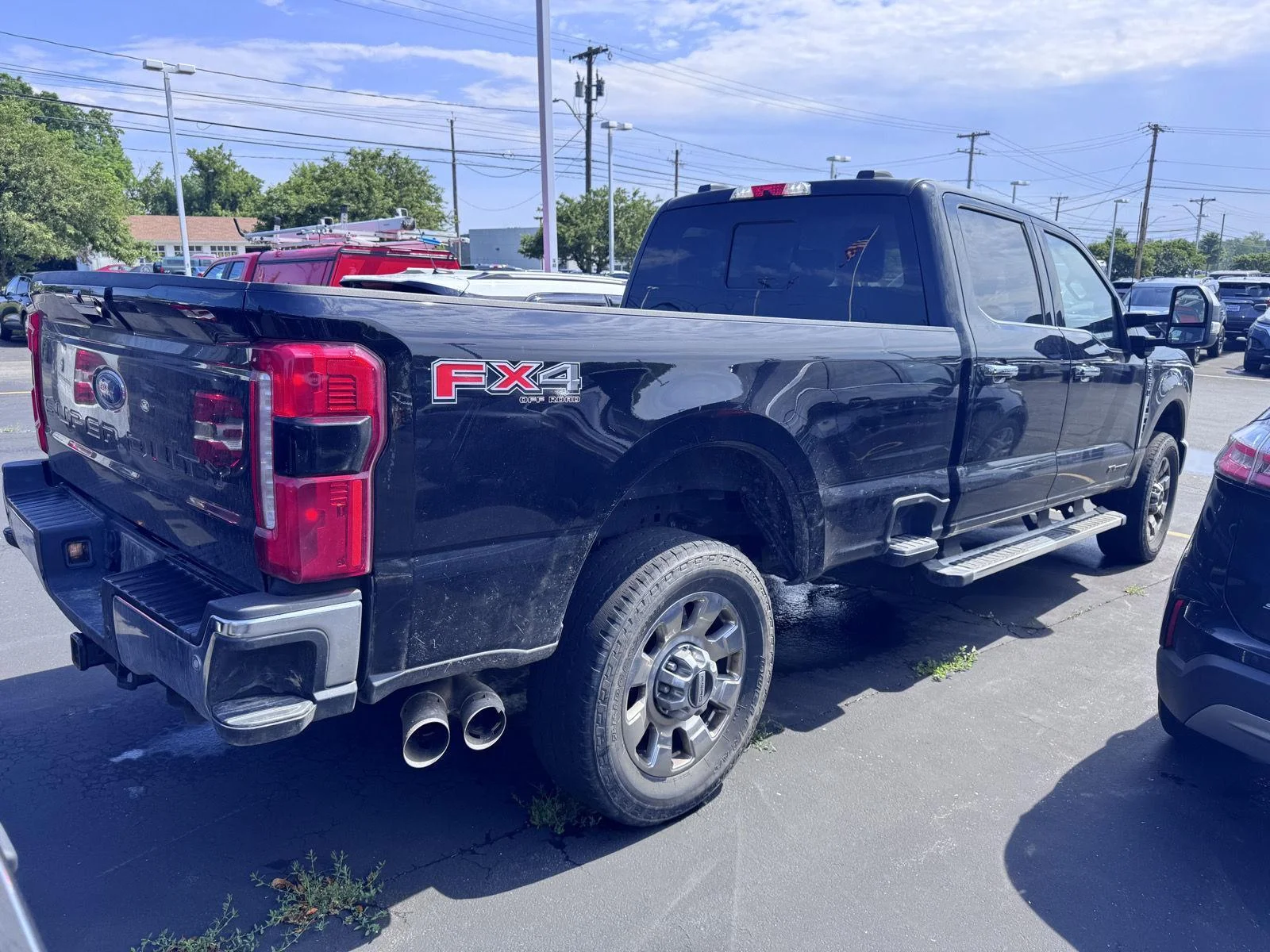 Used 2024 Agate Black Ford LARIAT image 4