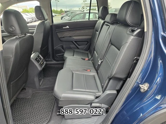 Certified Used 2023 Blue Metallic Volkswagen 3.6L V6 SEL R-LINE image 12