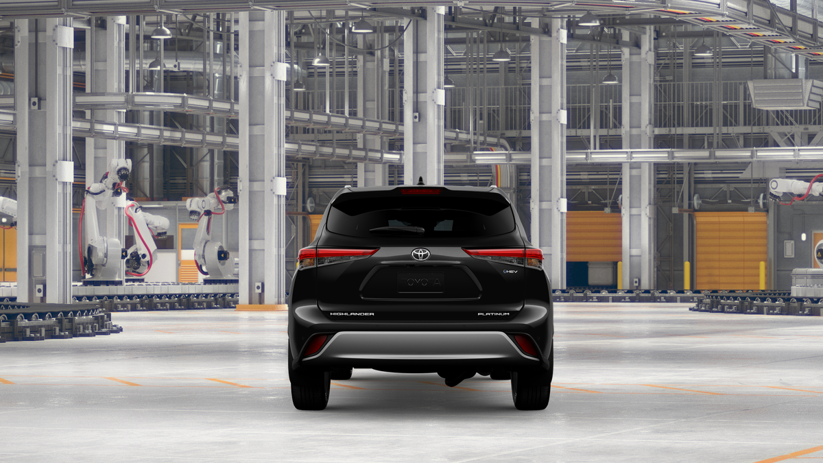 New 2026 Midnight Black Metallic Toyota Hybrid Platinum image 8