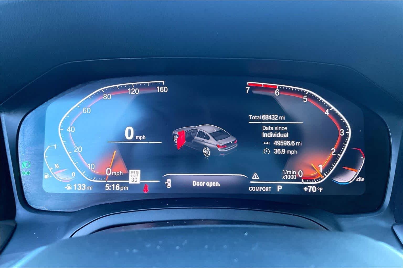 Used 2019 Mediterranean Blue Metallic BMW 330i xDrive image 25
