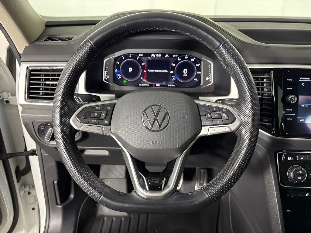 Certified Used 2022 White Volkswagen 3.6L V6 SEL Premium R-Line image 16