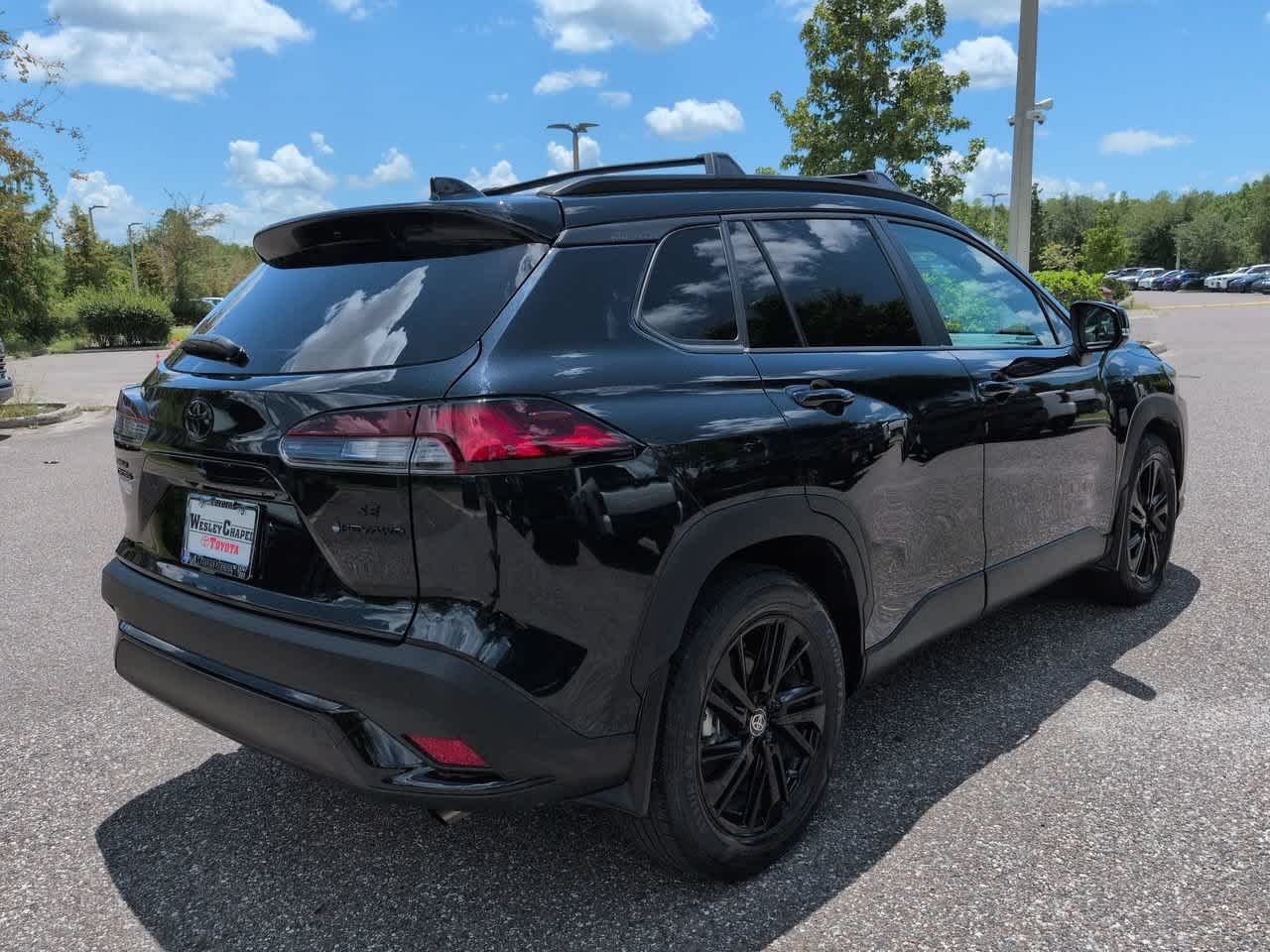 Used 2025 Jet Black Toyota Hybrid Nightshade Edition image 6