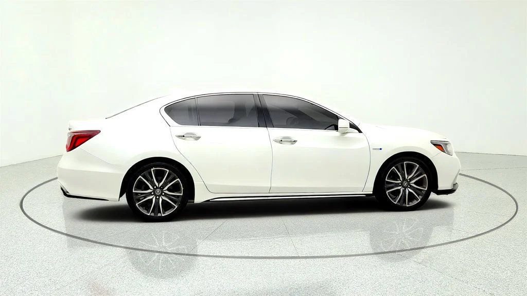 Used 2020 Platinum White Pearl Acura Sedan Sport Hybrid w/Advance Pkg image 4