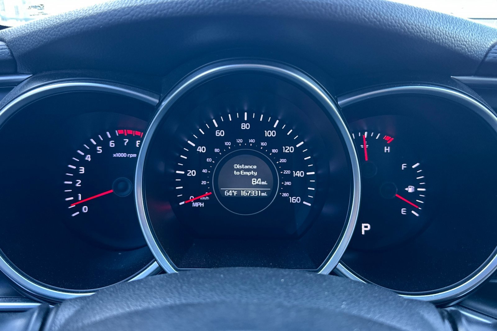 Used 2015 Dark Cherry Kia EX image 24