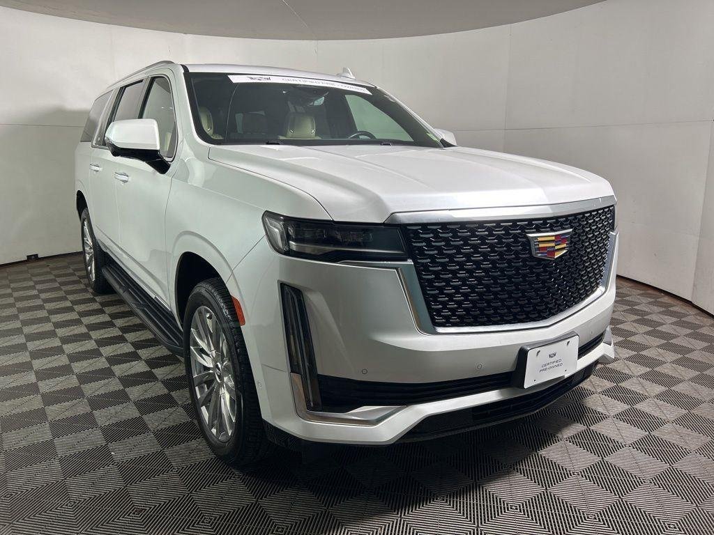 Used 2023 Crystal White Cadillac Premium image 4
