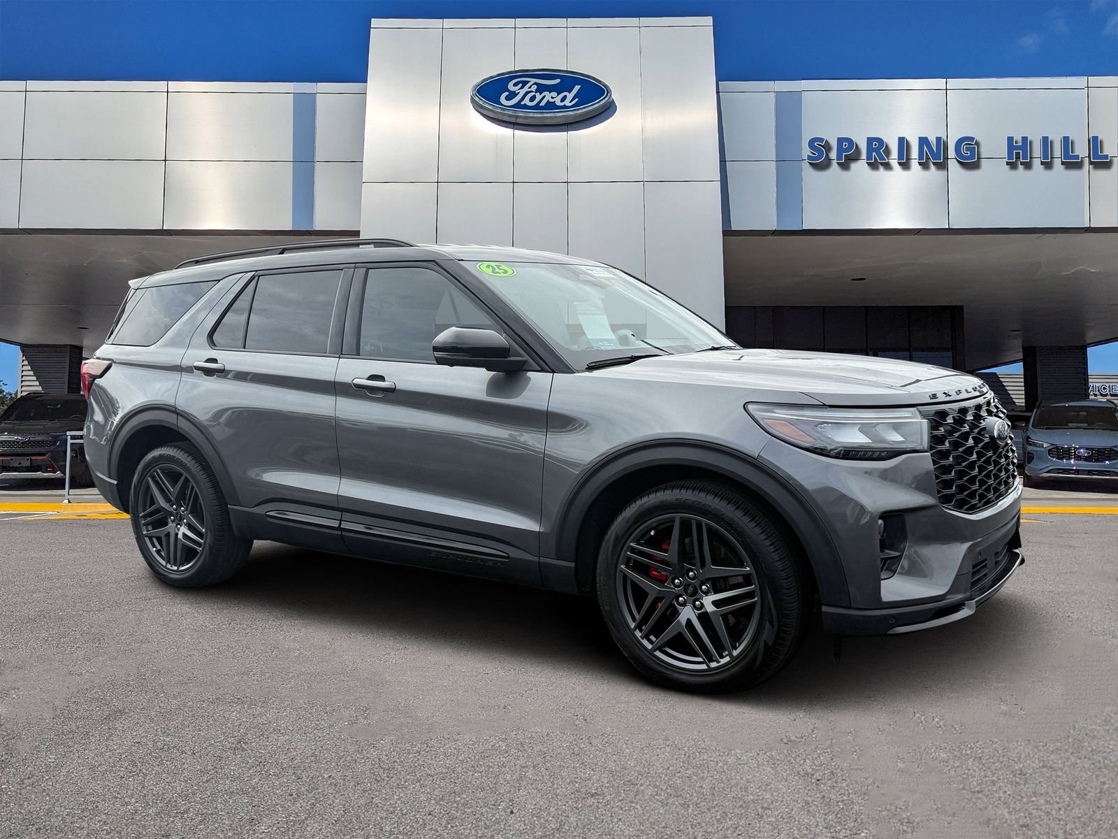 Certified Used 2025 Gray Metallic Ford ST image 1
