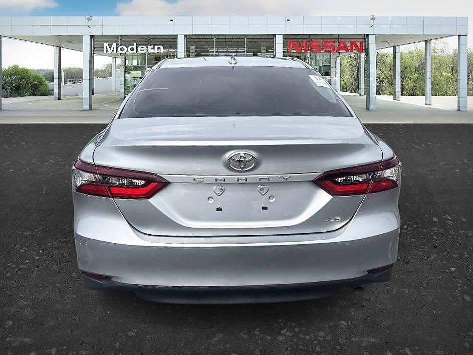 Used 2024 Celestial Silver Metallic Toyota LE image 4