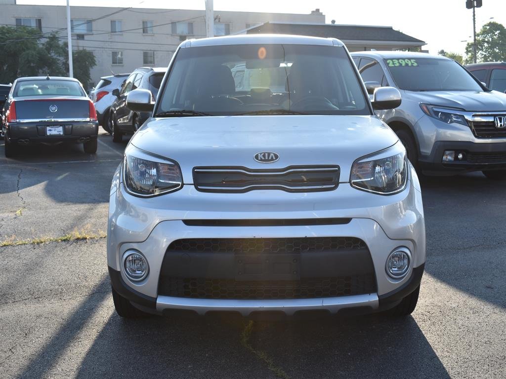 Used 2018 Kia Soul + with VIN KNDJP3A55J7597845 for sale in Brookville, OH