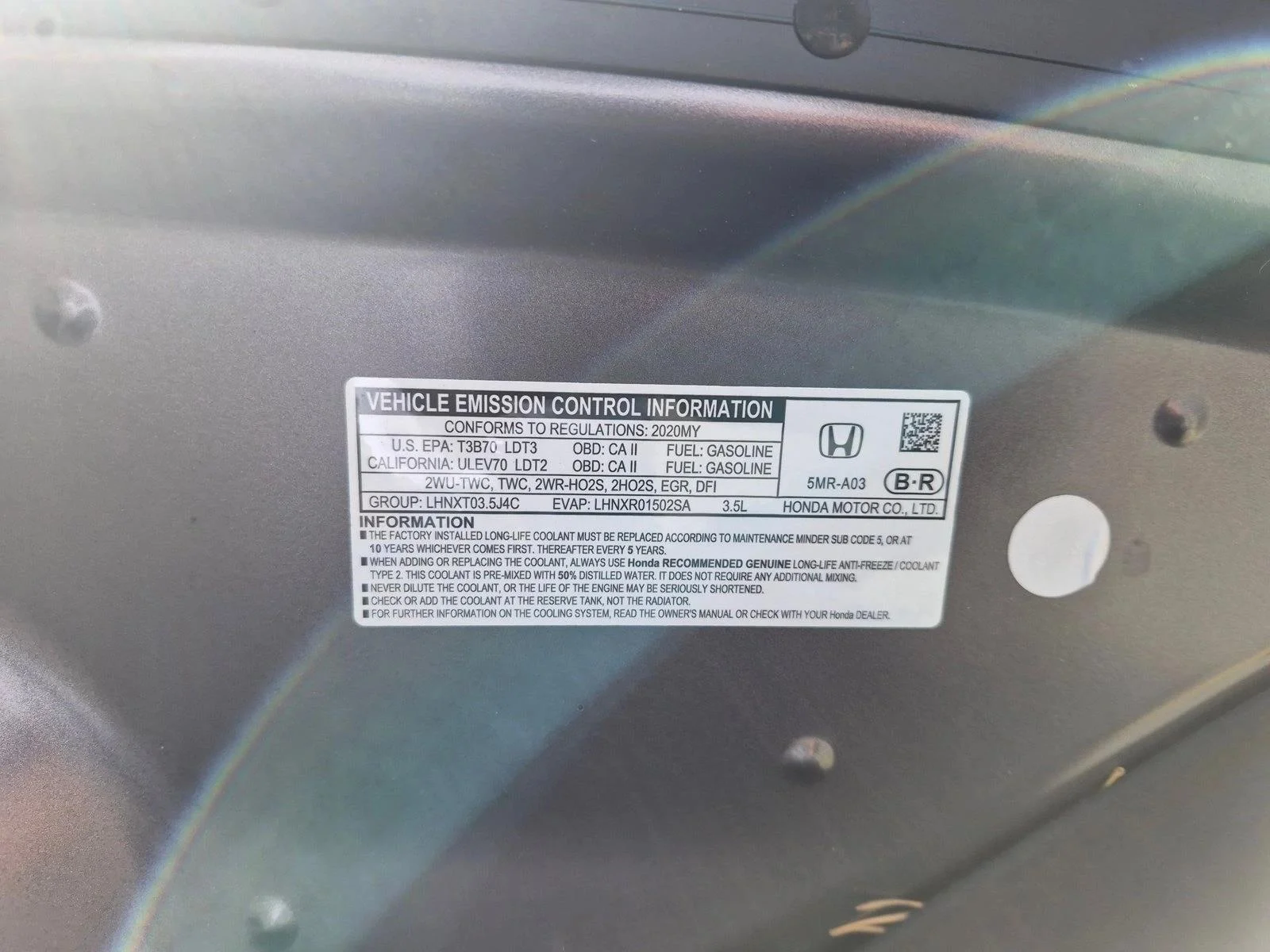 Used 2020 Silver/Gray Honda EX-L image 19
