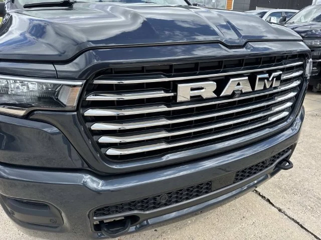 New 2027 Forged Blue Metallic Exterior Paint RAM Laramie image 5